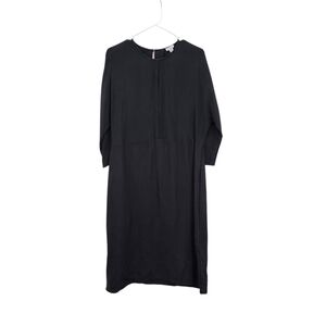 Cuyana Women's 100% Silk Casual Midi Dress - L